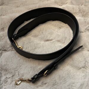 coach leather strap 45.25"